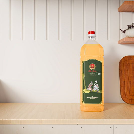 MasKitchen Canola Oil 2L 100% Australian Non-GMO High Smoke Point