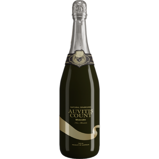 Auvitis Count Non-Alcoholic Sparkling White Grape Juice 750ml Low Sugar 6 bottles