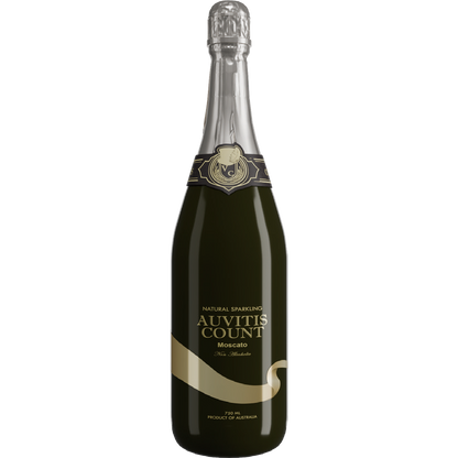 Auvitis Count Non-Alcoholic Sparkling White Grape Juice 750ml Low Sugar 6 bottles