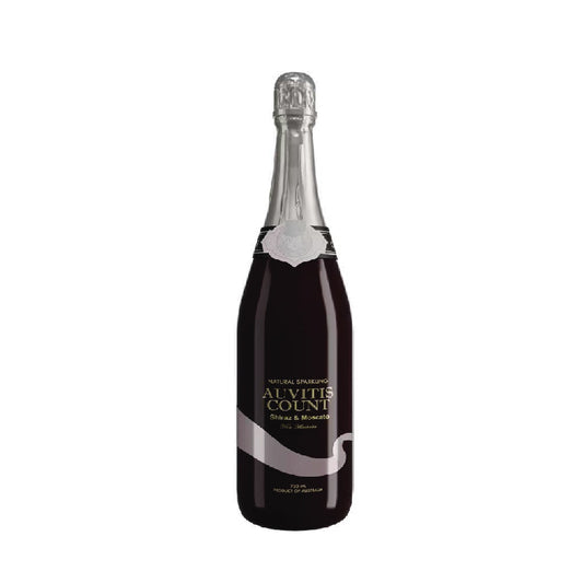 Auvitis Count Non-Alcoholic Sparkling Pink Grape Juice 750ml Low Sugar 6 bottles